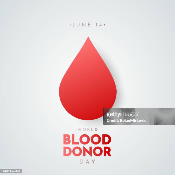 world blood donor day poster, june 14. vector - blood dripping stock illustrations