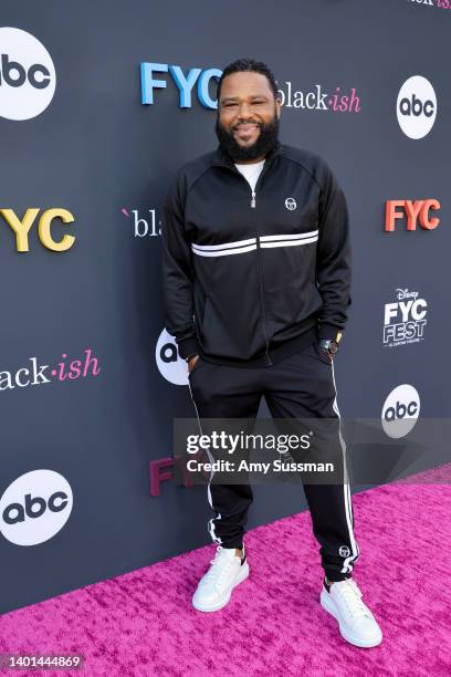 Anthony Anderson attends ABC's "BLACK-ISH" Los Angeles special screening event at El Capitan Theatre on June 06, 2022 in Los Angeles, California.