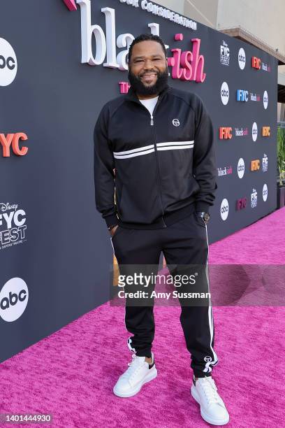 Anthony Anderson attends ABC's "BLACK-ISH" Los Angeles special screening event at El Capitan Theatre on June 06, 2022 in Los Angeles, California.