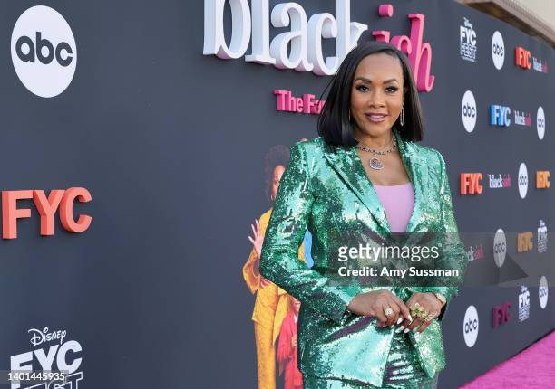 Vivica A. Fox attends ABC's "BLACK-ISH" Los Angeles special screening event at El Capitan Theatre on June 06, 2022 in Los Angeles, California.