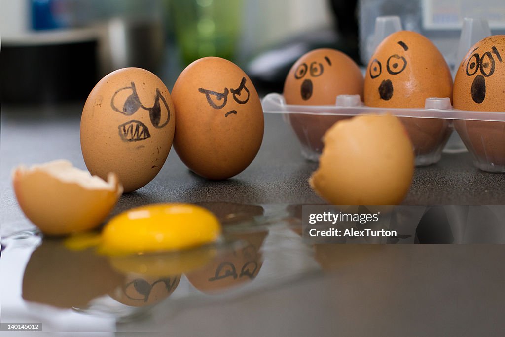 Funny eggs