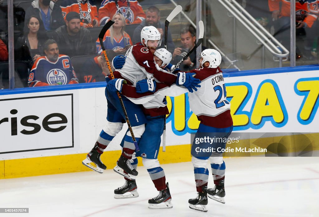 Colorado Avalanche v Edmonton Oilers - Game Four