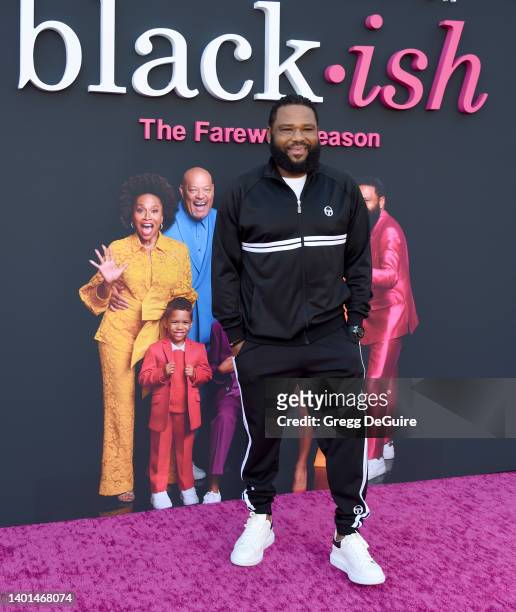 Anthony Anderson attends ABC's "BLACK-ISH" Los Angeles special screening event at El Capitan Theatre on June 06, 2022 in Los Angeles, California.