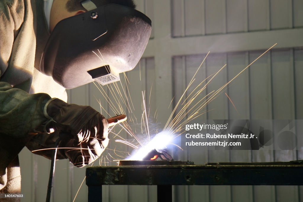 Work welder.