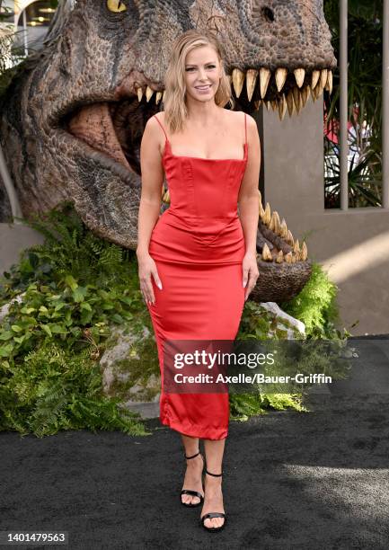 Ariana Madix attends the Los Angeles Premiere of Universal Pictures "Jurassic World Dominion" on June 06, 2022 in Hollywood, California.