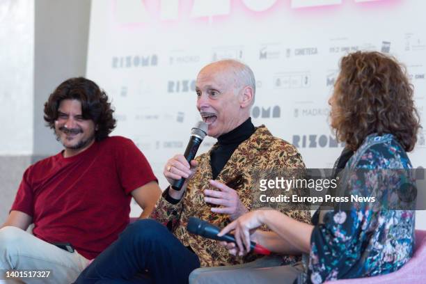 Director John Waters during the presentation of the Rizoma Film Festival at the Casa de la Panaderia, June 7 in Madrid, Spain. RIZOMA is an...