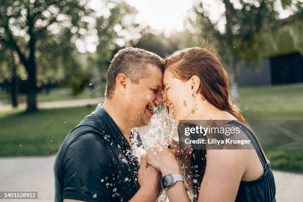 couple in love. - leidenschaft stock-fotos und bilder