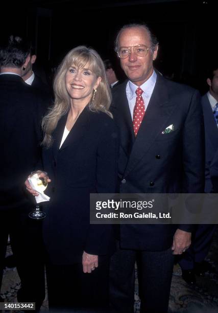 Actress Jane Fonda and actor Peter Fonda attend the Seventh Annual Producers Guild of America Golden Laurel Awards on March 4, 1996 at the Regent...