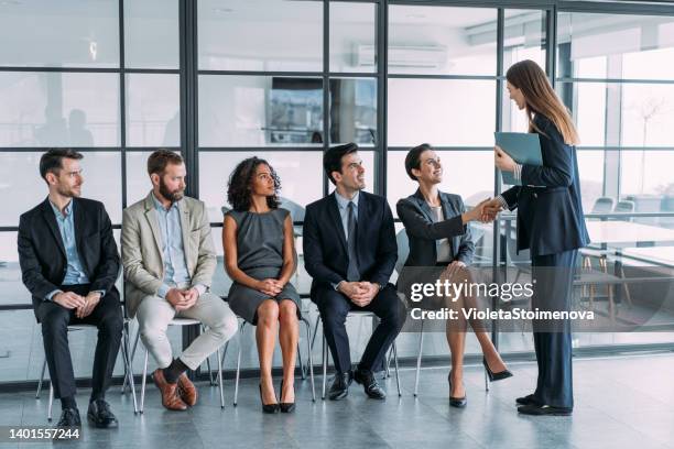Job Interview Queue Job Interview Queue Photos and Premium High Res Pictures - Getty Images