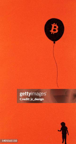 bitcoin - leicht zu verlieren - kid holding money drawing stock-grafiken, -clipart, -cartoons und -symbole