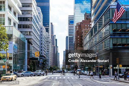 Skyscrapers on 3rd Avenue in Midtown Manhattan, New York City, USA Skyscrapers on 3rd Avenue in Midtown Manhattan, New York City, USA