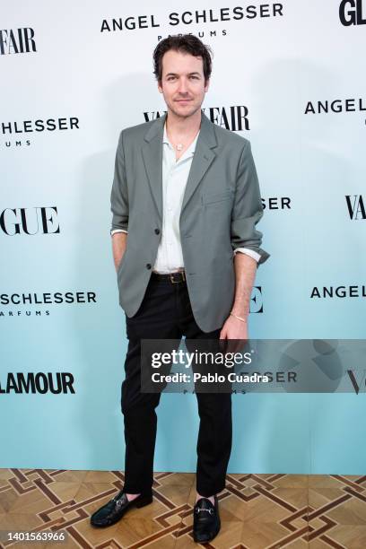 Actor Jorge Suquet attends the "Les Eaux D'Un Instant" By Angel Schlesser perfumes presentation at the MOM Culinary Center on June 07, 2022 in...