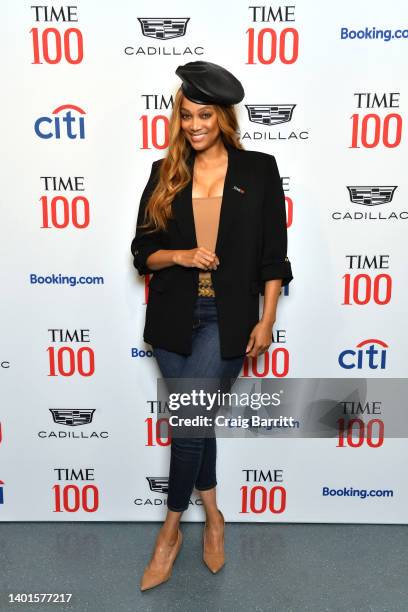 Tyra Banks attends the TIME100 Summit 2022 at Jazz at Lincoln Center on June 7, 2022 in New York City.