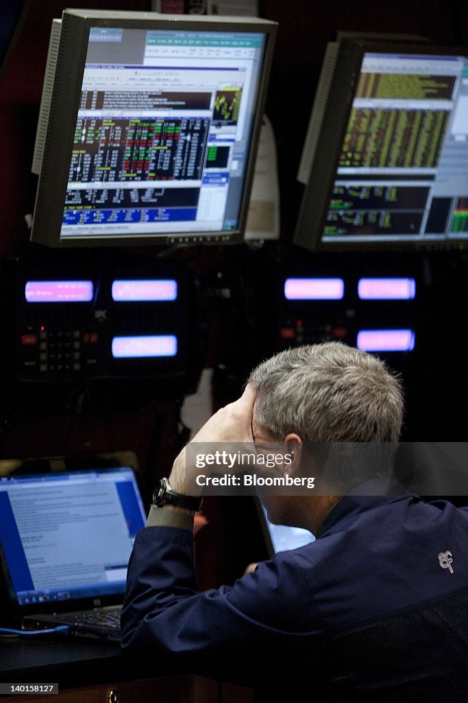 Traders on the NYSE Trading Floor