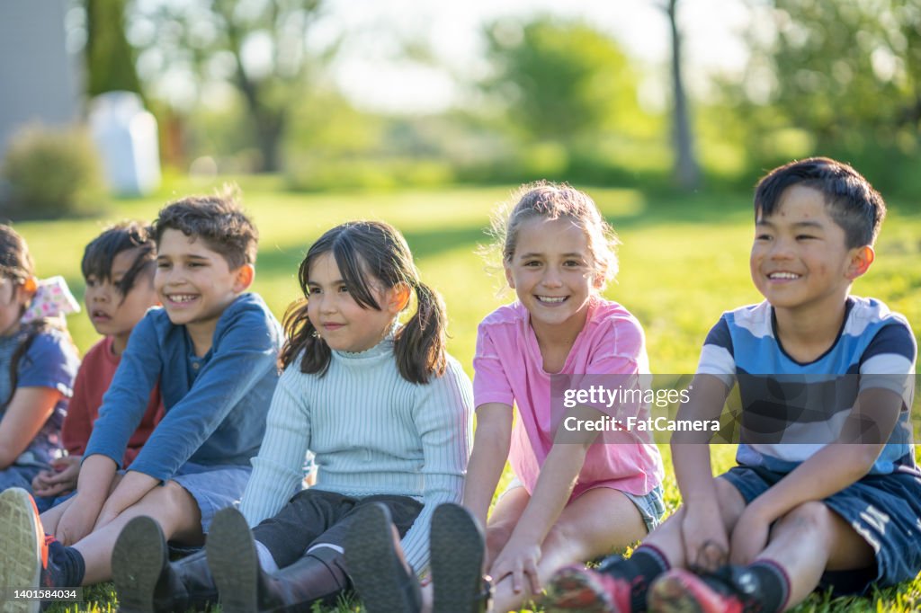 Draußen eine Pause einlegen
