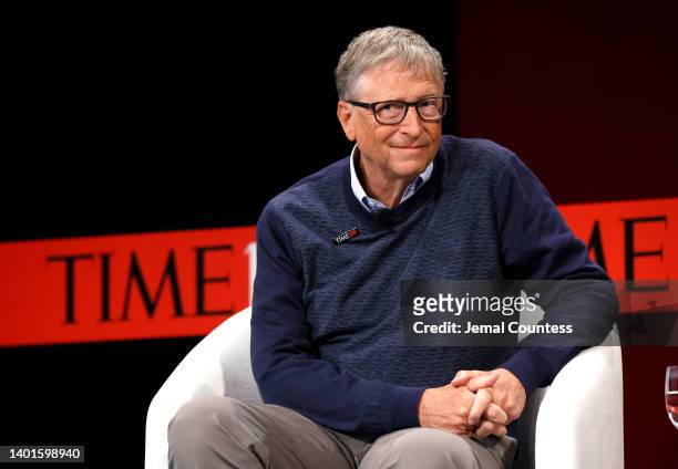 Bill Gates speaks onstage at the TIME100 Summit 2022 at Jazz at Lincoln Center on June 7, 2022 in New York City.