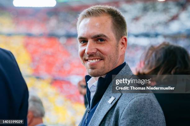 Philipp Lahm attends the Club of Former National Players prior to the UEFA Nations League League A Group 3 match between Germany and England at...