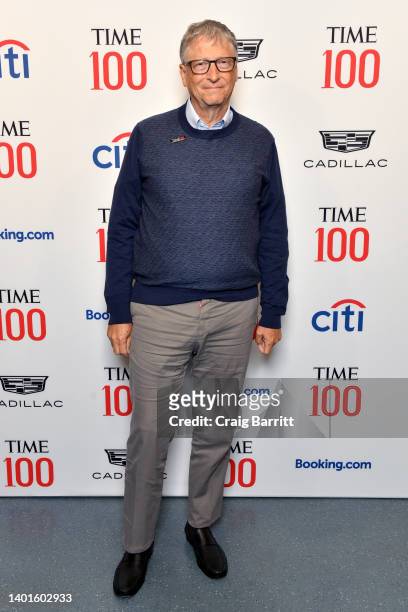 Bill Gates attends the TIME100 Summit 2022 at Jazz at Lincoln Center on June 7, 2022 in New York City.