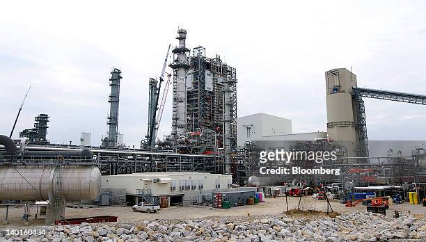 The integrated gasification combined cycle plant stands at Duke Energy's station in Edwardsport, Indiana, U.S., on Tuesday, Feb. 28, 2012. Duke...