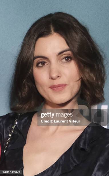 Claire Chust attends the "Champagne!" Premiere At UGC Cine Cite Les Halles on June 07, 2022 in Paris, France.