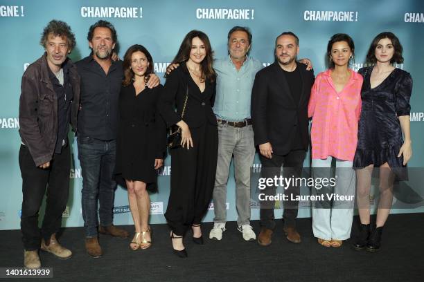 Eric Elmosnino, Stephane de Groodt, Valerie Karsenti, Elsa Zylberstein, Nicolas Vanier, Francois-Xavier Demaison, Marie-Julie Baup and Claire Chust...