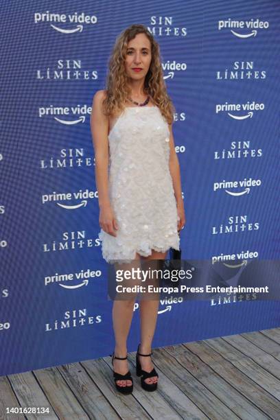Marta Aledo attends the premiere of Prime Video's new series, 'Sin limites', which will be screened at Callao Cinemas, on June 7 in Madrid, Spain....