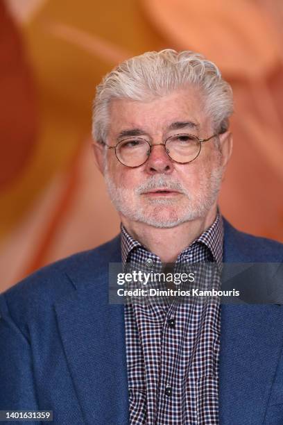 George Lucas attends MoMA's Party in the Garden 2022 at The Museum of Modern Art on June 7, 2022 in New York City.