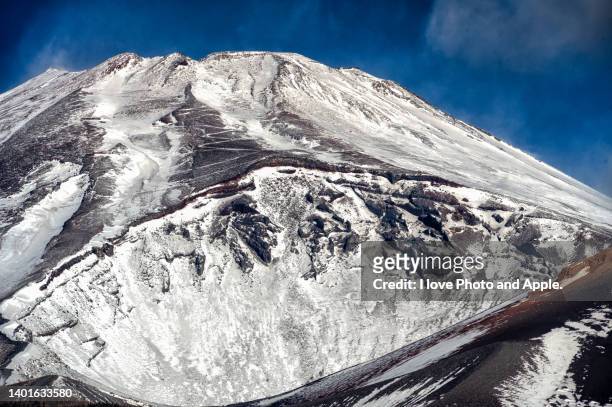fuji close up view - 裾野市 stock pictures, royalty-free photos & images