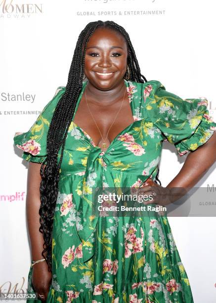 Jocelyn Bioh attends 'Black Women On Broadway' at Empire Hotel Rooftop on June 06, 2022 in New York City.