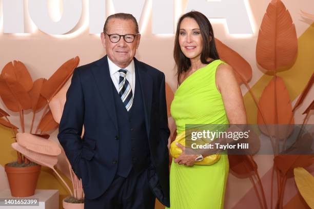 Michael Ovitz and Tamara Mellon attend the 2022 MoMA "Party in the Garden" at Museum of Modern Art on June 07, 2022 in New York City.