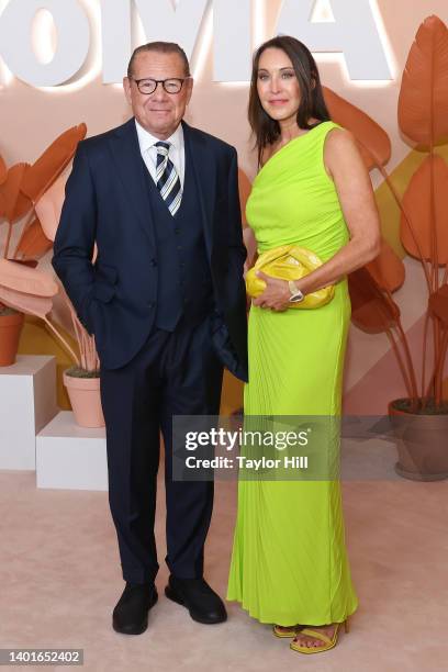 Michael Ovitz and Tamara Mellon attend the 2022 MoMA "Party in the Garden" at Museum of Modern Art on June 07, 2022 in New York City.