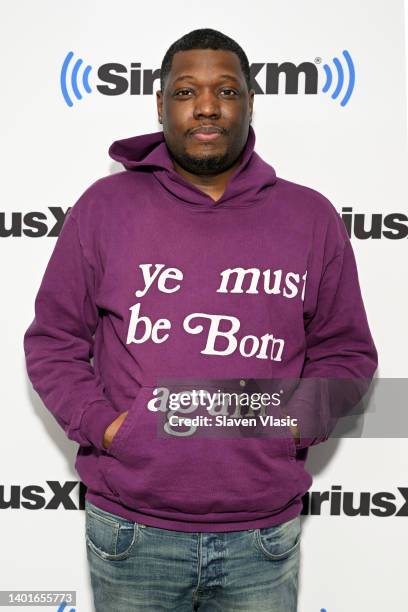 Stand-up comedian/actor Michael Che visits SiriusXM Studios on June 07, 2022 in New York City.