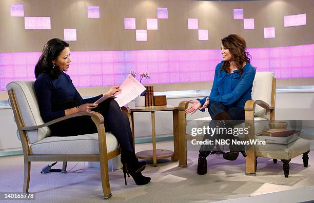 Ann Curry and Amy Duggar appear on NBC News' "Today" show --