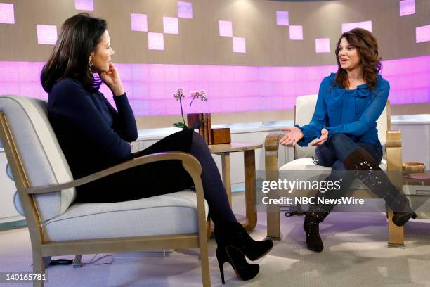 Ann Curry and Amy Duggar appear on NBC News' "Today" show --