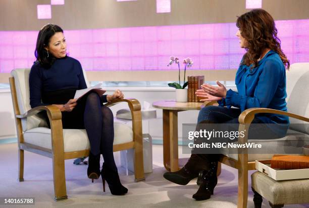 Ann Curry and Amy Duggar appear on NBC News' "Today" show --