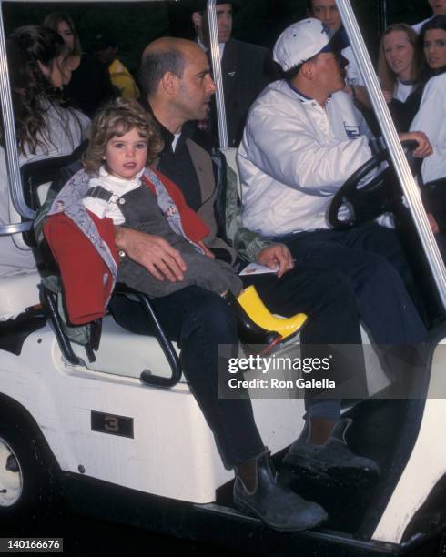 Isabel Tucci and Stanley Tucci at the 9th Annual Kids for Kids Celebration Carnival, Wollman Rink, Central Park, New York City.