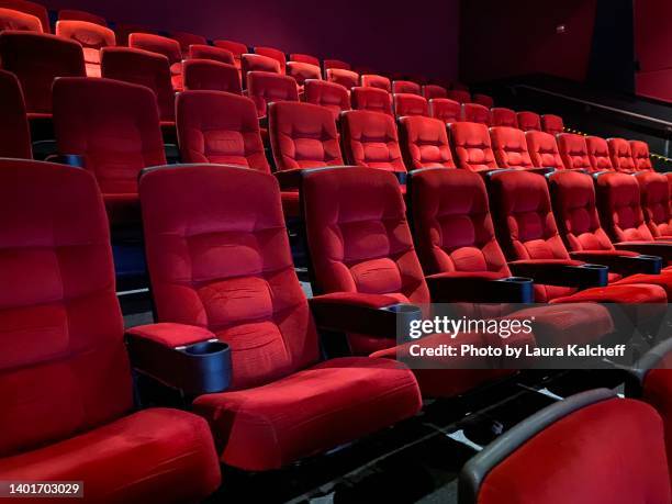 let’s go to the movies - cinema seats stockfoto's en -beelden