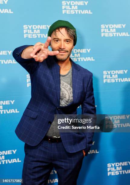 Damian Walshe-Howling attends the Sydney Film Festival's opening night at State Theatre on June 08, 2022 in Sydney, Australia.