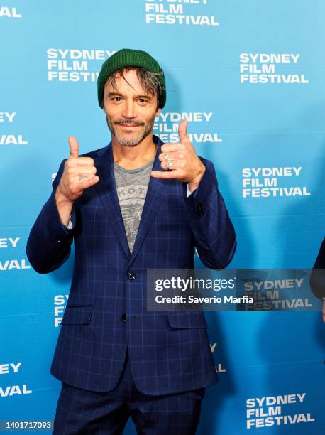 Damian Walshe-Howling attends the Sydney Film Festival's opening night at State Theatre on June 08, 2022 in Sydney, Australia.