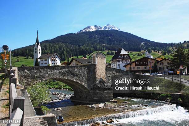 switzerland, savognin - graubunden canton stock pictures, royalty-free photos & images