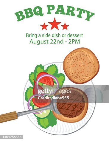 BBQ Party Invitation Template BBQ Party Invitation Template