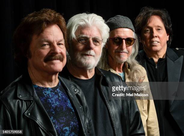 Rock band, The Doobie Brothers are photographed for Los Angeles Times on April 27, 2022 in North Hollywood, California. PUBLISHED IMAGE. CREDIT MUST...