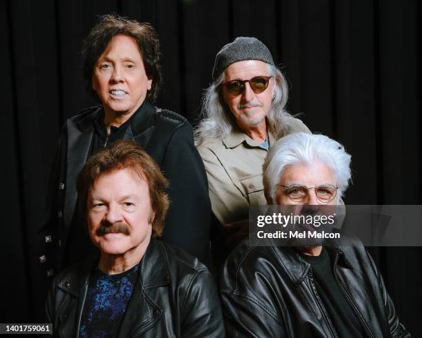 Rock band, The Doobie Brothers are photographed for Los Angeles Times on April 27, 2022 in North Hollywood, California. PUBLISHED IMAGE. CREDIT MUST...