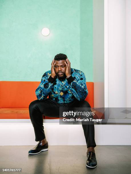 Actor Winston Duke is photographed for Los Angeles Times on May 23, 2022 in Los Angeles, California. PUBLISHED IMAGE. CREDIT MUST READ: Mariah...