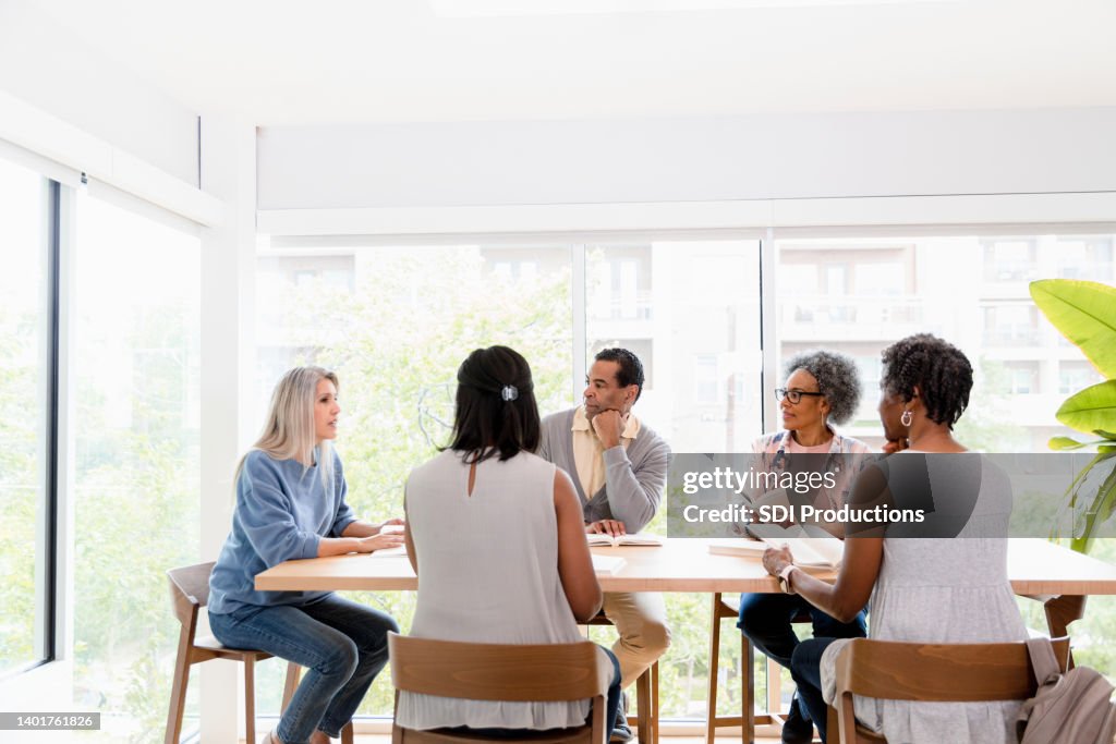 Multiracial group has serious opinions about book selection