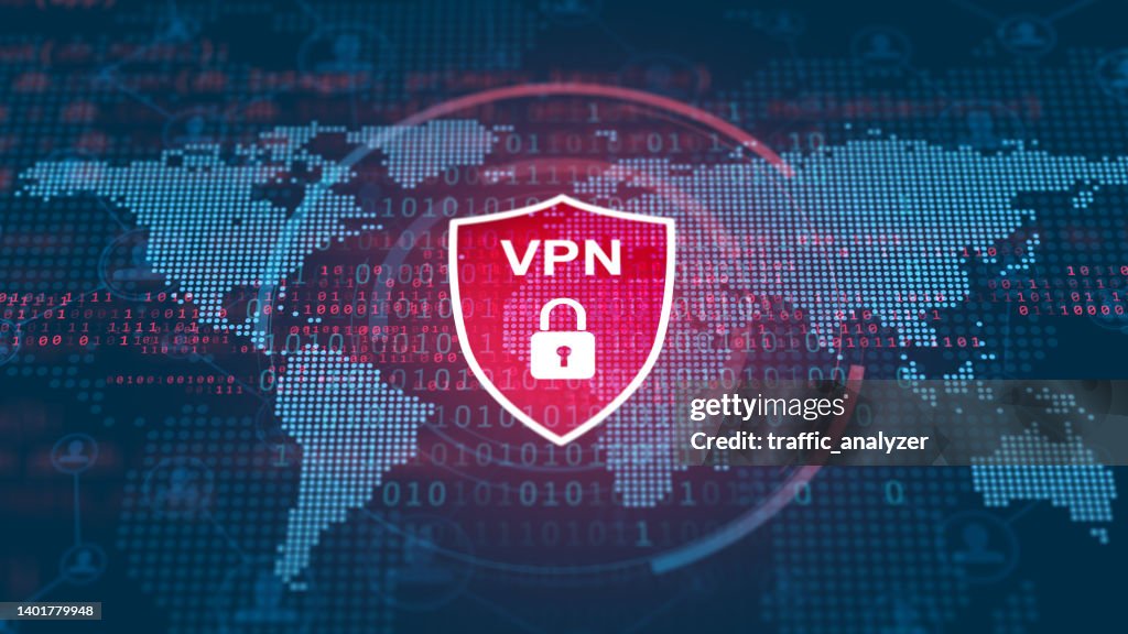Vpn World Map High-Res Vector Graphic - Getty Images