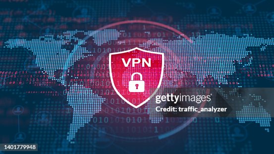 Vpn World Map High-Res Vector Graphic - Getty Images
