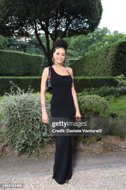Elodie attends the McKim Medal Gala 2022 on June 08, 2022 in Rome, Italy.