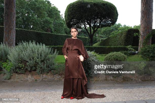 Delfina Delettrez Fendi attends the McKim Medal Gala 2022 on June 08, 2022 in Rome, Italy.