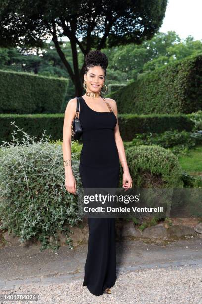 Elodie attends the McKim Medal Gala 2022 on June 08, 2022 in Rome, Italy.